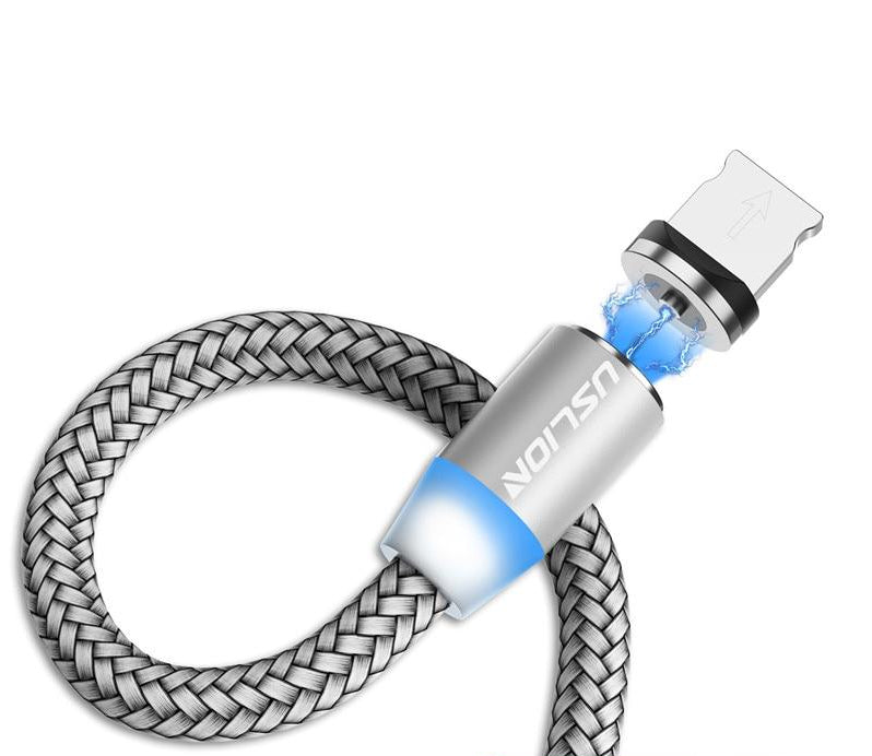 Cabo Usb com Plug Magnético - FRETE GRÁTIS