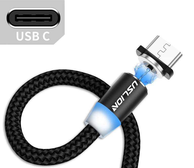 Cabo Usb com Plug Magnético - FRETE GRÁTIS